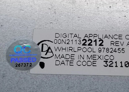 OEM Replacement for KitchenAid Range Control  9782455