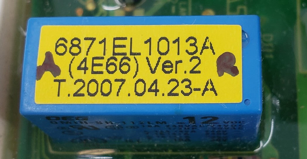 Genuine OEM Replacement for LG Dryer Control 6871EL1013A