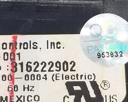 OEM Replacement for Frigidaire Range Control  316222902