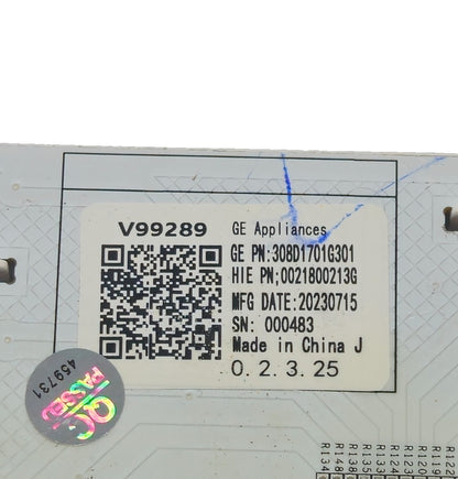 OEM Replacement for GE Washer Control Board 308D1701G301