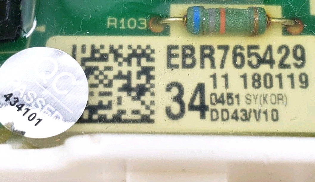 OEM Replacement for LG Dryer Control Board EBR76542934