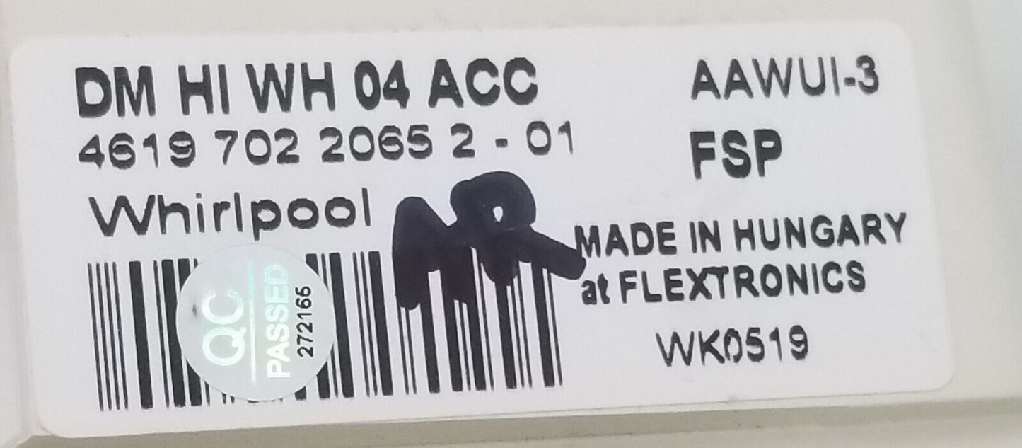 Genuine OEM Replacement for Whirlpool Washer Control 461970220652🔥