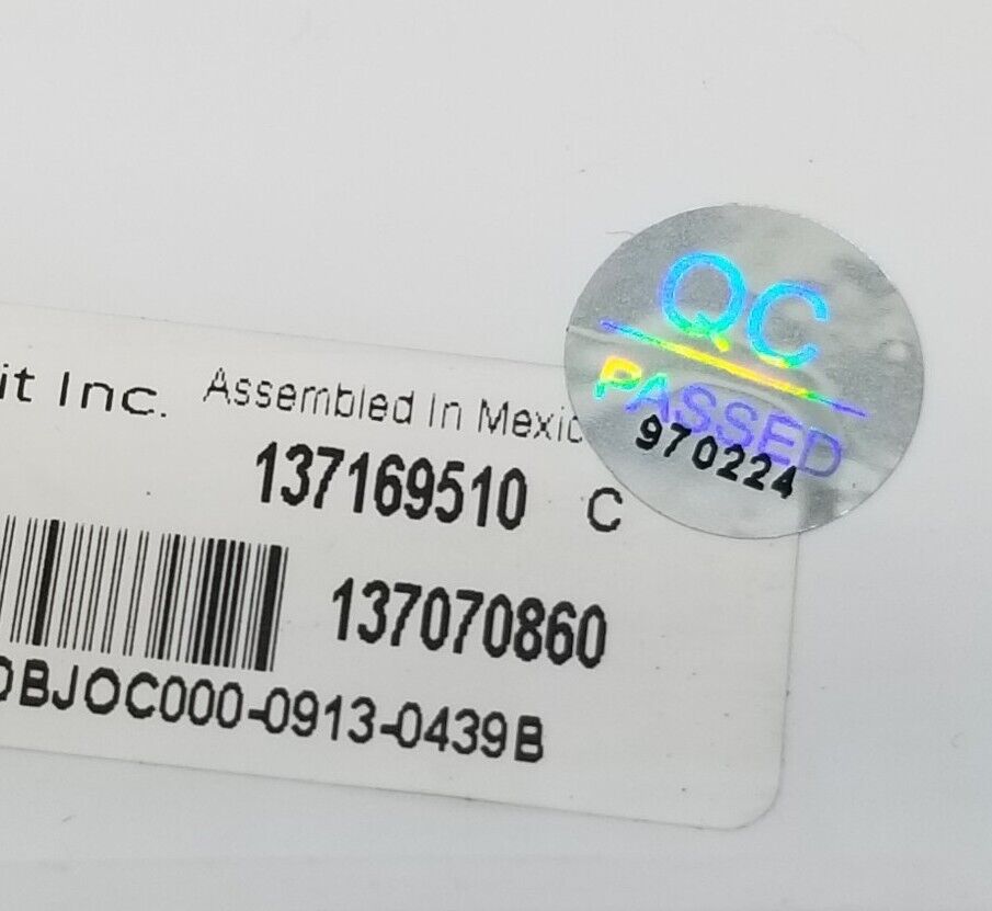 OEM Replacement for Frigidaire Dryer Control 137169510