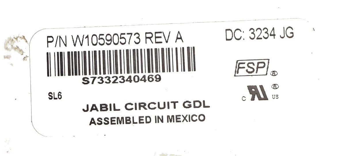 OEM Replacement for Whirlpool Fridge Dispenser W10590573