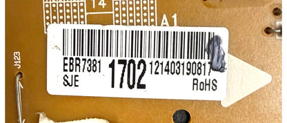OEM Replacement for LG Gas Range Control EBR73811702