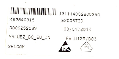 OEM Replacement for Bosch Fridge Display Panel E2006TID