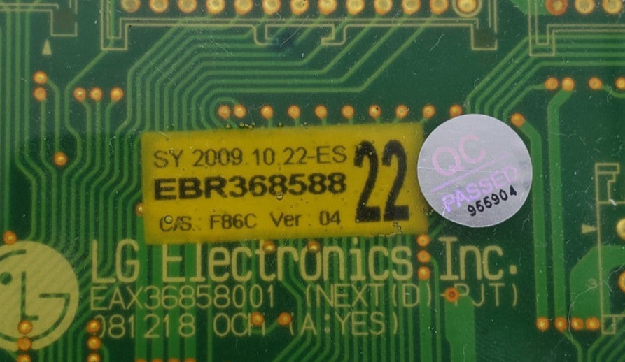 OEM Replacement for LG Dryer Control Board EBR59476401 + EBR36858822