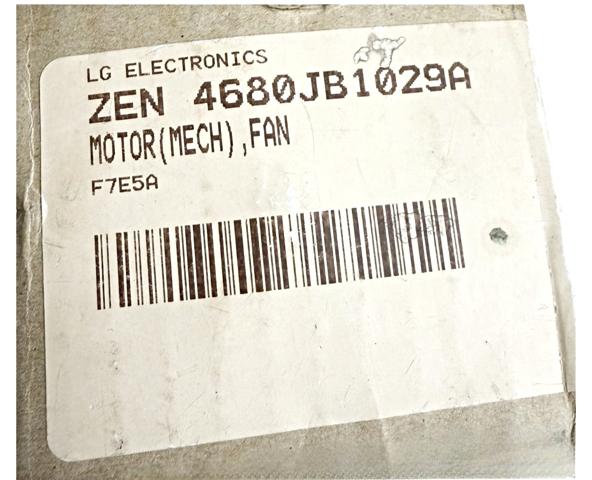 New Replacement for LG Fridge Evaporator Fan Motor 4680JB1029A