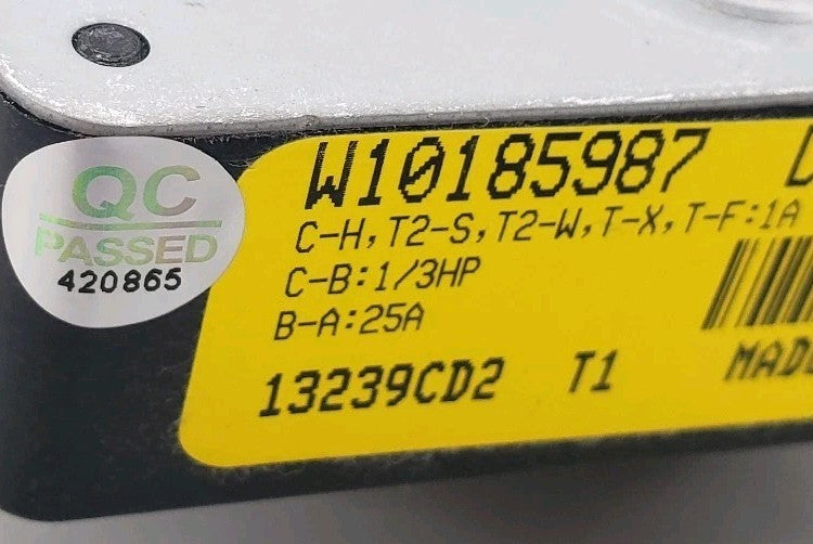 OEM Replacement for Whirlpool Dryer Timer W10185987