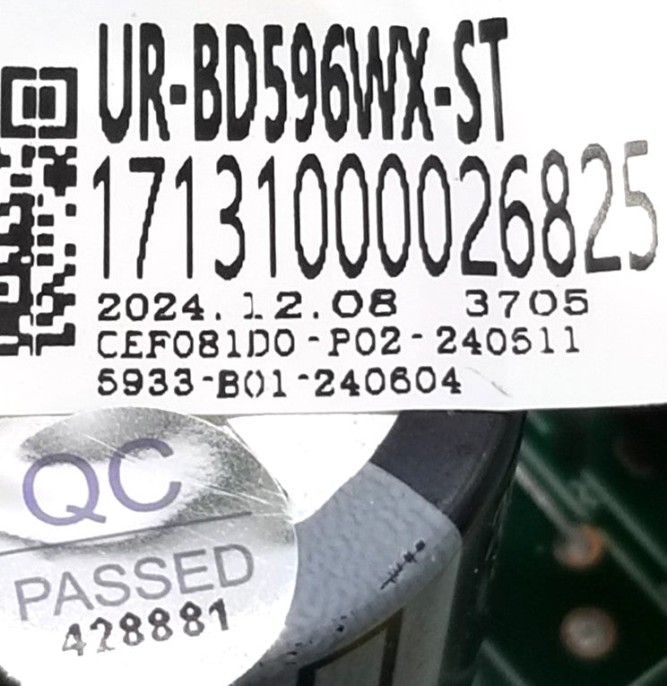 New OEM Replacement for Midea Refrigerator Main Control 17131000026825