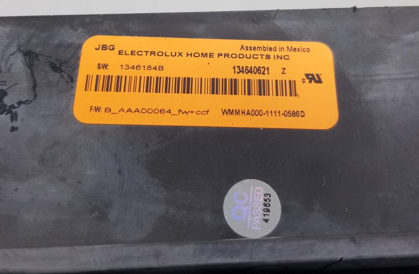 OEM Replacement for Frigidaire Washer Control Board 134640621