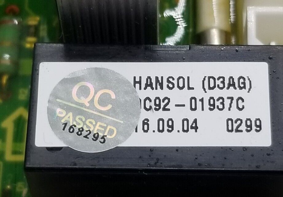 OEM Replacement for Samsung Washer Control  DC92-01938E DC92-01937C