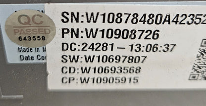 OEM Replacement for Whirlpool Washer Control W10908726