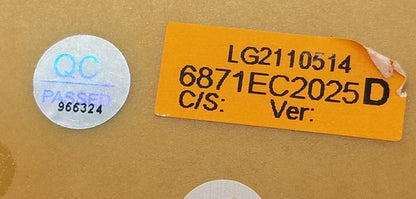 OEM Replacement for LG Washer Controls  6871EC2025D  6871ER1023Q