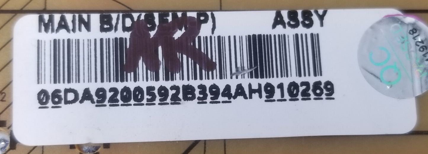 OEM Replacement for Samsung Refrigerator Control DA92-00592B