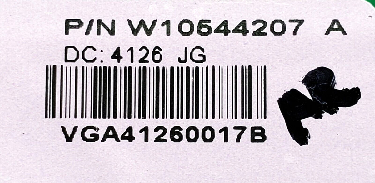 Genuine Replacement for Whirlpool Washer Control W10544207