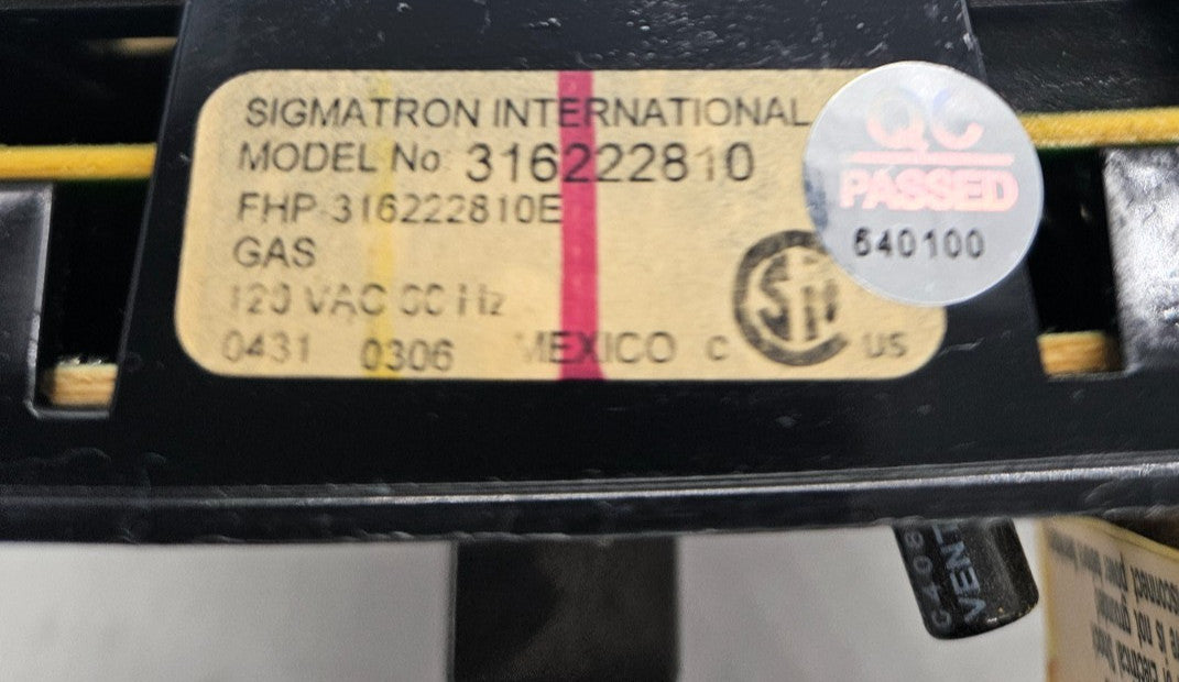 OEM Replacement for Frigidaire Range Control 3162222810