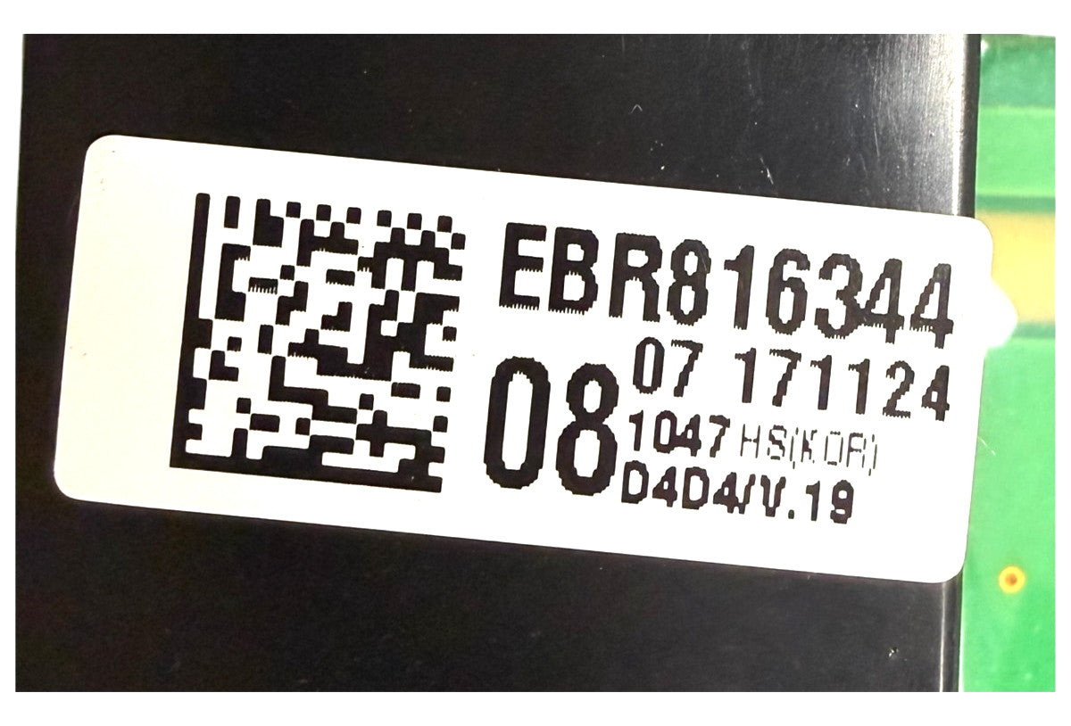 OEM Replacement for LG Washer Control Board EBR81634408