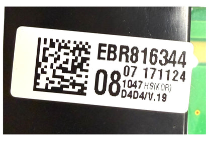 OEM Replacement for LG Washer Control Board EBR81634408