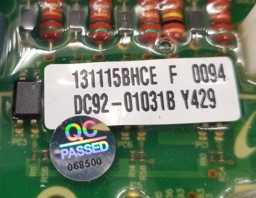 OEM Replacement for Samsung Dryer Control DC92-01031B