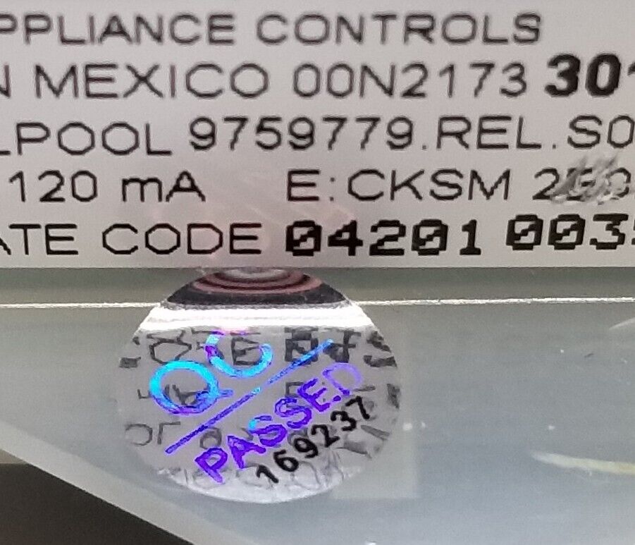 OEM Replacement for Whirlpool Oven Control 9759779