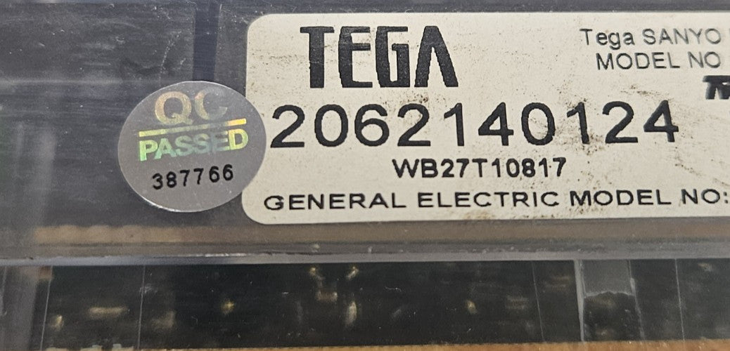 OEM Replacement for GE Range Control WB27T10817