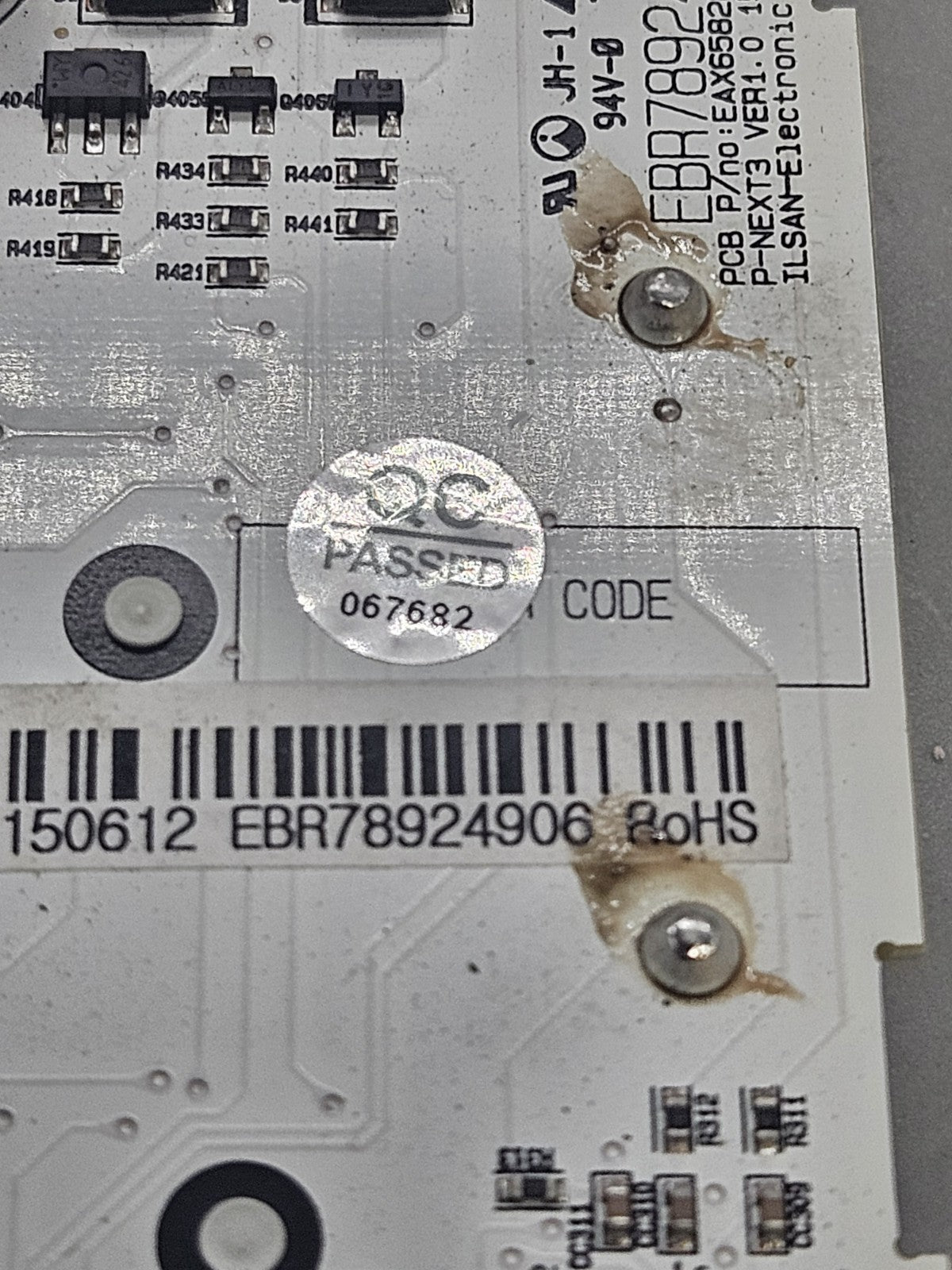 OEM Replacement for LG Fridge Control EBR78924906