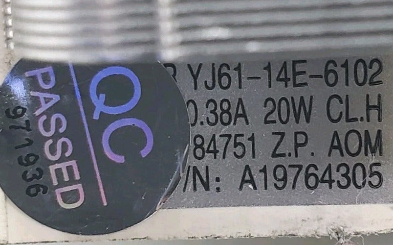 New OEM Replacement for Frigidaire Range Convection Fan A19764305 5304533557