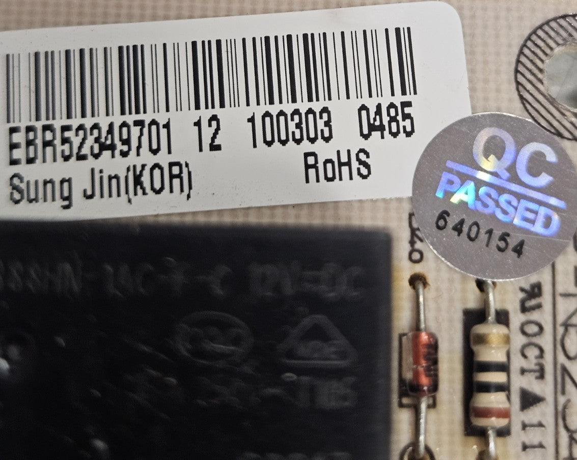 OEM Replacement for LG Range Control EBR52349701