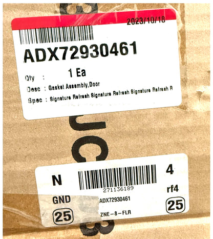 New Replacement for LG zer Door Gasket Seal ADX72930461