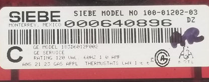 OEM Replacement for GE Oven Control 183D6012P002