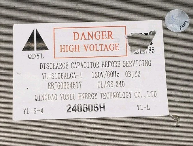 New OEM Replacement for LG Transformer  EBJ60664617