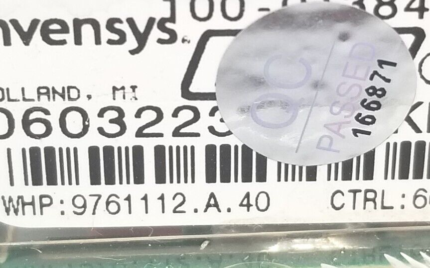 OEM Replacement for Whirlpool Oven Control Board 9761112