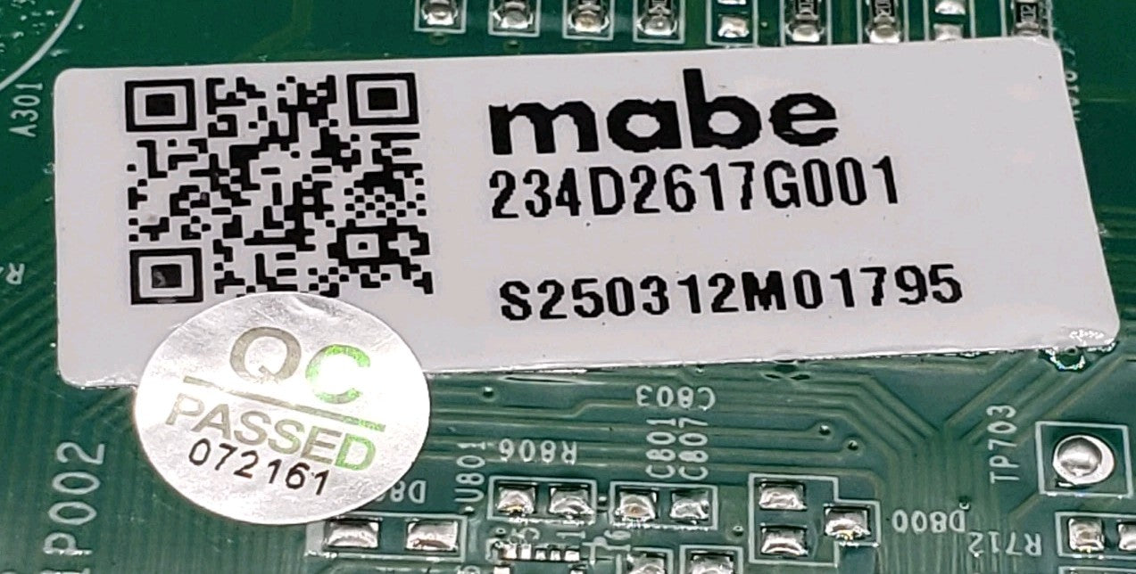 New OEM Replacement for GE Washer Control WH16X27251 234D2617G001