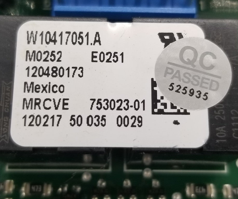 OEM Replacement for Whirlpool Oven Control W10417051