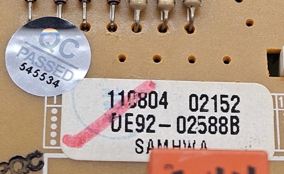OEM Replacement for Samsung Oven Control DE92-02588B
