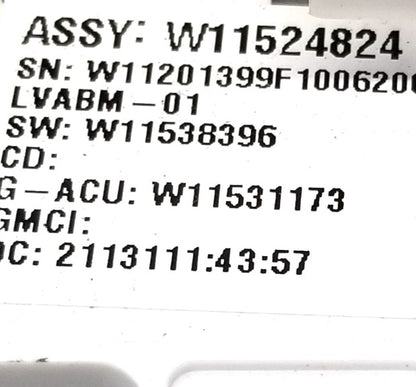 OEM Replacement for Maytag Washer Control W11567712    -