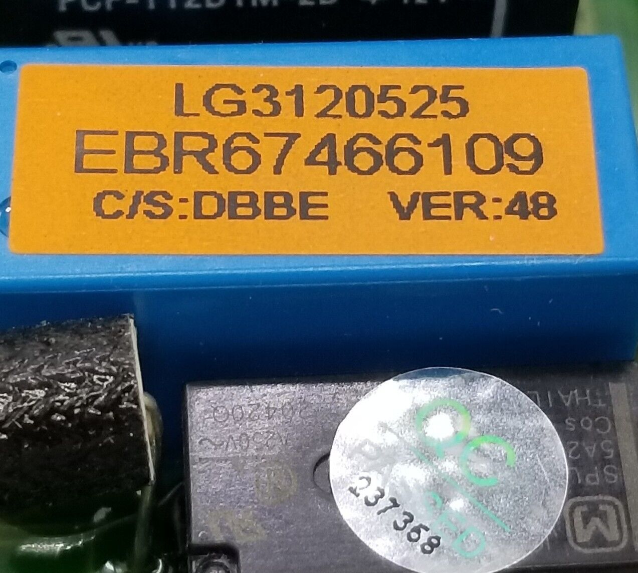 OEM Replacement for LG Washer User Control EBR62267111  EBR67466109