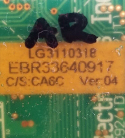 OEM Replacement for LG Dryer Control Board EBR33640917