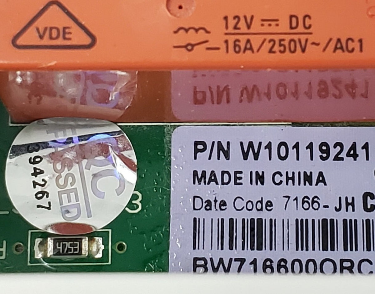 OEM Replacement for Whirlpool Dryer Control W10141671
