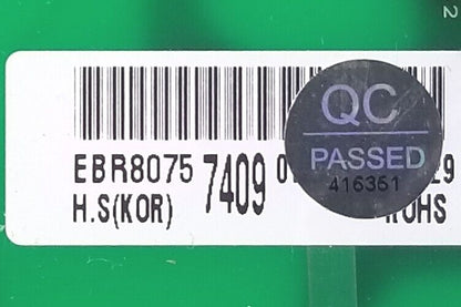 Genuine OEM Replacement for LG Refrigerator Control EBR80757409