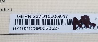 OEM Replacement for GE Washer Control 237D1060G017