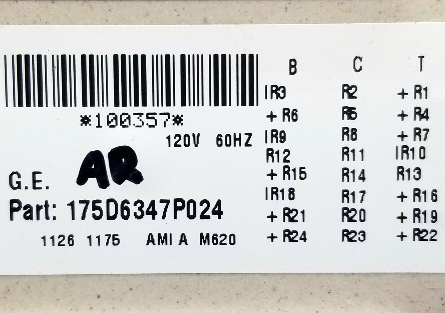 OEM Replacement for GE Washer Timer 175D6347P024 WH12X10478
