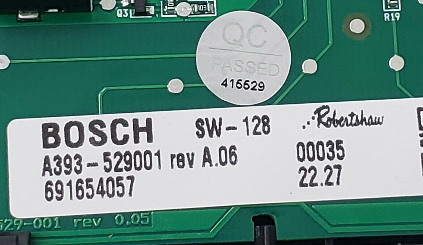 New OEM Replacement for Bosch Oven Display 12040653