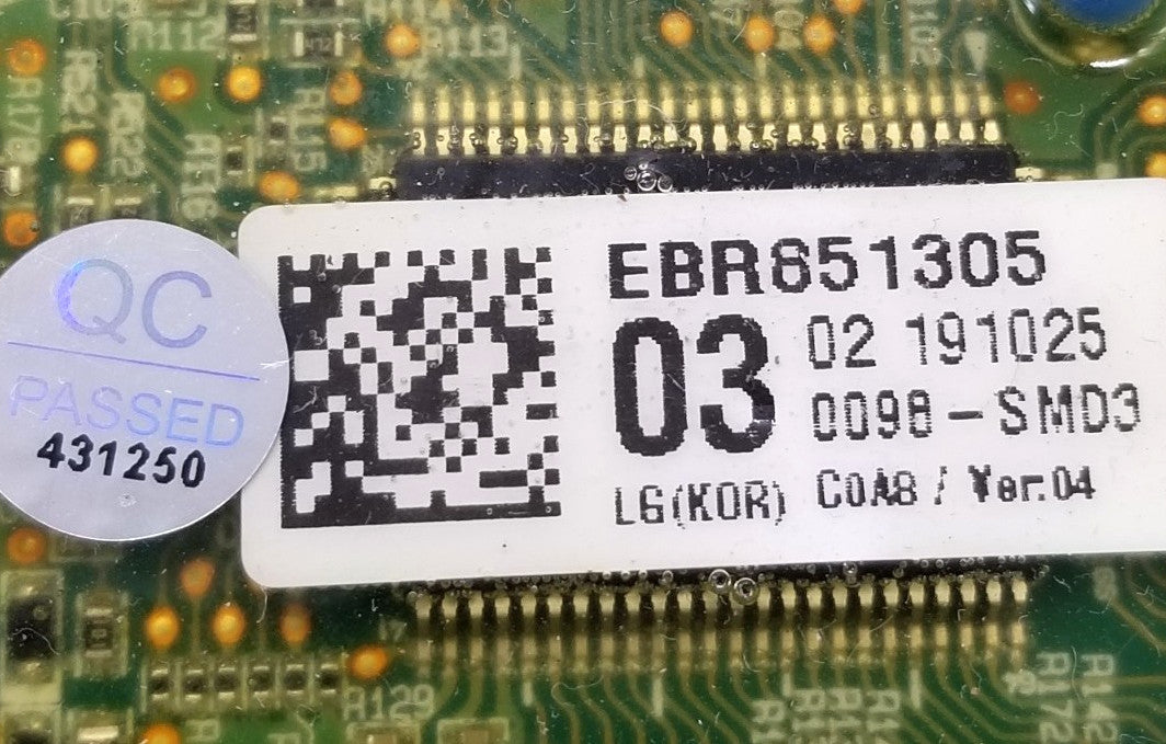 OEM Replacement for LG DRYER CONTROL BOARD EBR85130503