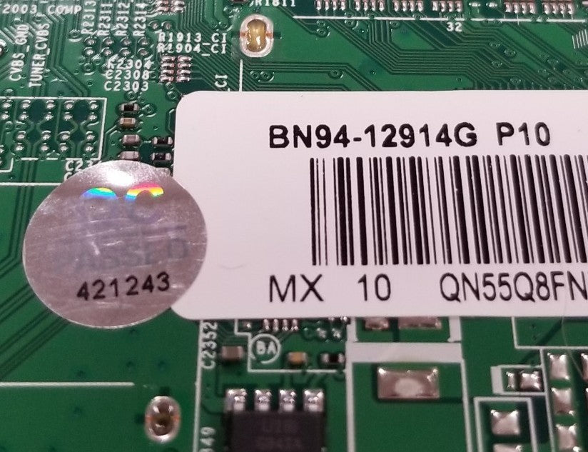 New OEM Replacement for Samsung TV Main Control BN94-12914G 1- Yr