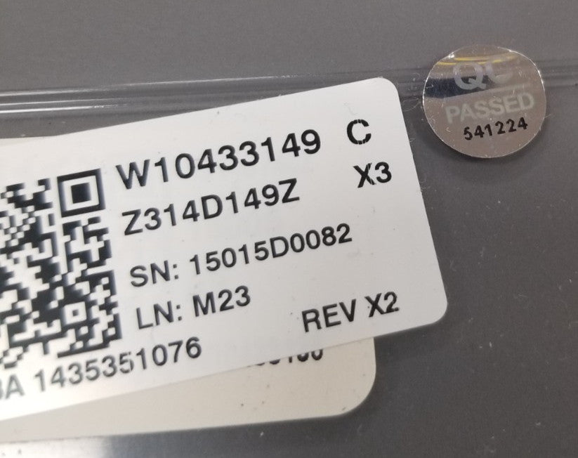 OEM Replacement for Whirlpool Dryer Control W10433149