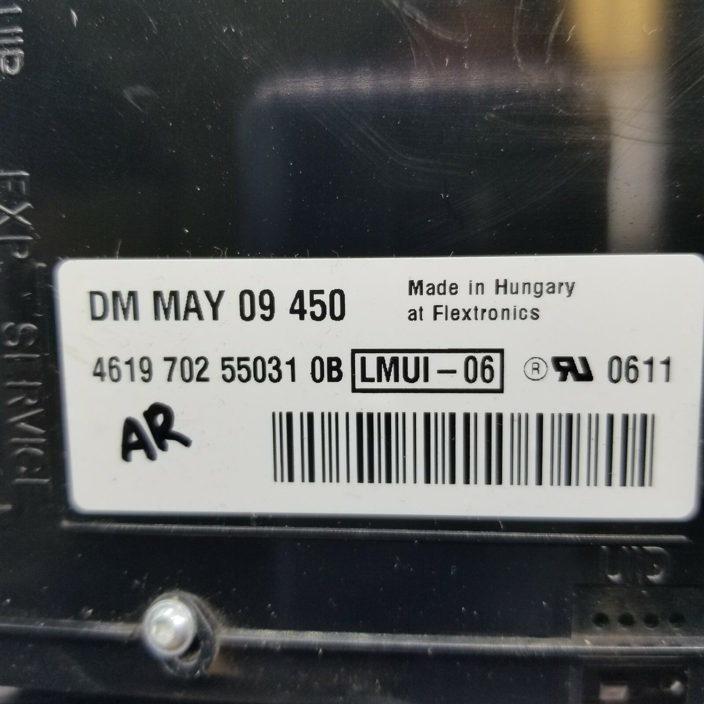Genuine Replacement for Whirlpool Washer Control 461970255031