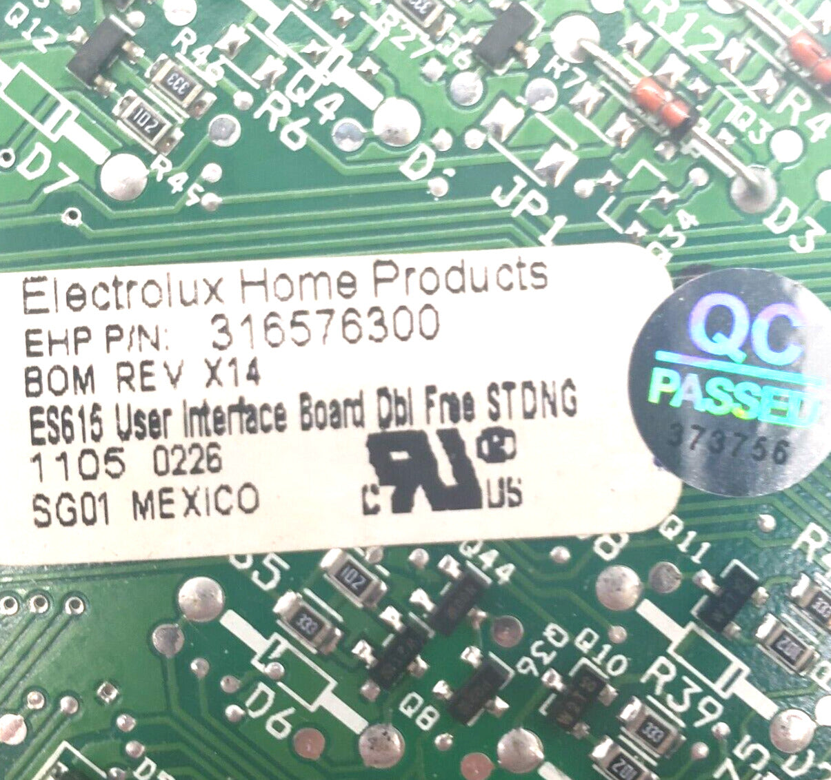 OEM Replacement for Frigidaire Range Control 316576300