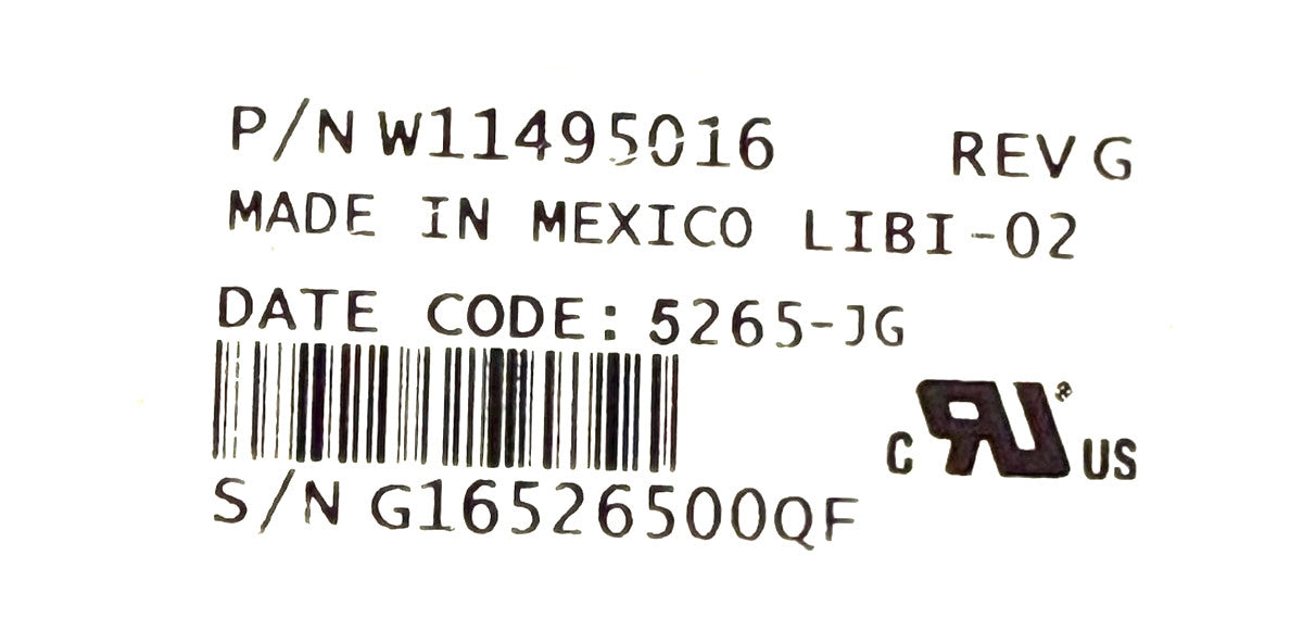 OEM Replacement for Whirlpool Dryer Control W11495016